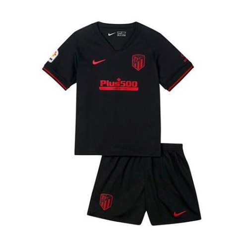Camiseta Atlético De Madrid Segunda equipo Niño 2019-20 Negro